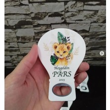 Lecatte 20 Adet Balon Magnet Açacak Yeni Doğan, Doğum Günü, Sünnet, Nişan, Söz, Aslan Modeli