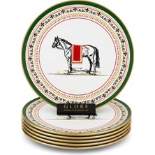 Glore Boldi Servis Tabağı 26 cm 6 Lı