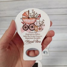 Lecatte 20 Adet Balon Açacak Magnet Pembe Bisiklet Temalı