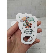 Lecatte 20 Adet Ayak Magnet Açacak Yeni Doğan, Doğum Günü, Sünnet, Nişan, Söz, Düğün Hediyelik