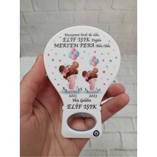 Lecatte 20 Adet Balon Magnet Açacak Yeni Doğan, Doğum Günü, Sünnet, Nişan, Söz, Düğün Hediyelik