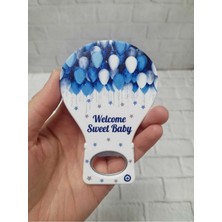 Lecatte 20 Adet Balon Magnet Açacak Yeni Doğan, Doğum Günü, Sünnet, Nişan, Söz, Düğün Hediyelik