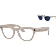 Ray-Ban Sanal Gerçeklik Gözlüğü Meta Skyler Gen 2 RW4014 6700MF52 Gri Renkli Özellikler