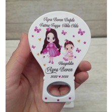 Lecatte 20 Adet Balon Magnet Açacak Yeni Doğan, Doğum Günü, Sünnet, Nişan, Söz, Kardeşli Tema