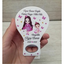 Lecatte 20 Adet Balon Açacak Magnet Ablalı Kardeşli