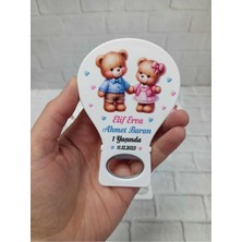 Lecatte 20 Adet Balon Magnet Açacak Yeni Doğan, Doğum Günü, Sünnet, Nişan, Söz, Düğün Hediyelik