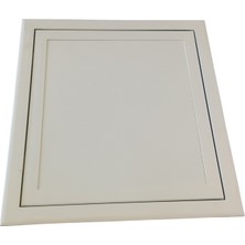 Kazini 50X50 Alüminyum Levhalı Müdahale Kapağı Çıtçıtlı Beyaz