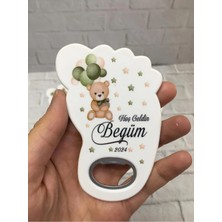 Lecatte 20 Adet Ayak Magnet Açacak Yeni Doğan, Doğum Günü, Sünnet, Nişan, Söz, Düğün Hediyelik