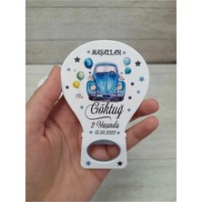 Lecatte 20 Adet Balon Magnet Açacak Yeni Doğan, Doğum Günü, Sünnet, Nişan, Söz, Mavi Temalı