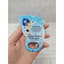 Lecatte 20 Adet Ayak Magnet Açacak Yeni Doğan, Doğum Günü, Sünnet, Nişan, Söz, Düğün