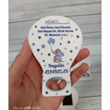 Lecatte 20 Adet Balon Açacak Magnet Filli Hadisli