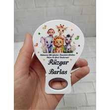 Lecatte 20 Adet Balon Magnet Açacak Yeni Doğan, Doğum Günü, Sünnet, Nişan, Söz, Düğün Hediyelik