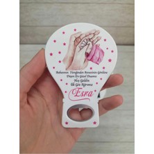 Lecatte 20 Adet Balon Magnet Açacak Yeni Doğan, Doğum Günü, Sünnet, Nişan, Söz, Dualı El Modeli