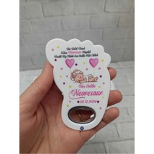 Lecatte 20 Adet Ayak Magnet Açacak Yeni Doğan, Doğum Günü, Sünnet, Nişan, Söz, Düğün Hediyelik