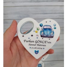 Lecatte 20 Adet Kalp Açacak Magnet Sünnet Temalı