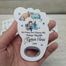 Lecatte 20 Adet Ayak Açacak Magnet Uçak Yenidoğan Konspeti