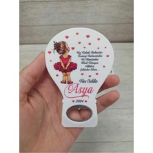 Lecatte 20 Adet Balon Magnet Açacak Yeni Doğan, Doğum Günü, Sünnet, Nişan, Söz, Kırmızı Bebek Temalı