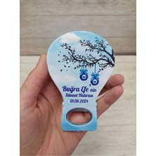 Lecatte 20 Adet Balon Açacak Magnet Sünnet Nazar Boncuğu