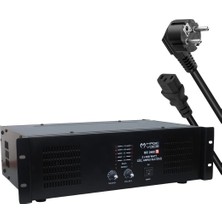 Magicvoice MV-2400 2X400 Watt 4-8 Ohm -100 V 19 Rack Hat Trafolu Power Anfi