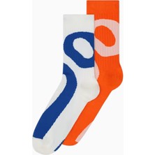 On Liquid Logo Sock High 2p Unisex Çorap