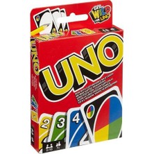 Uno Oyun Kartı Kalın Deste Eğlenceli Oyun Seti 2-10 Kişilik Renkli Kartlarla