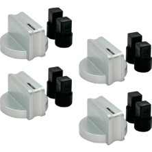 İcanpares Düğme Takımı Universal – 4’lü Inox (Çift Adaptörlü) Vb.