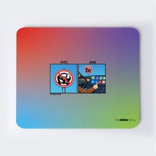 Evet Ama 1000 Mousepad