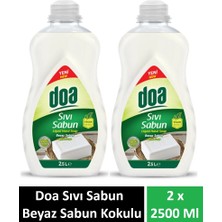 Doa Sıvı Sabun Beyaz Sabun Kukokulu 2.5 Lt x 2 Adet