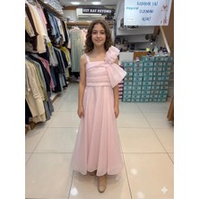 Kanilla Abiye Elbise 10-15 Yaş Pembe