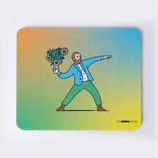 Çiçek Savaşçısı Mousepad