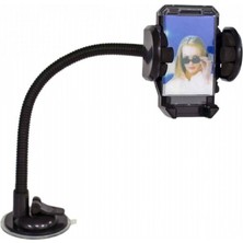 Tak Kolay Telefonluk Vantuzlu Spiralli Uzun 35CM Siyah