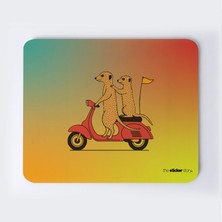 Motorcu Kermitler Mousepad