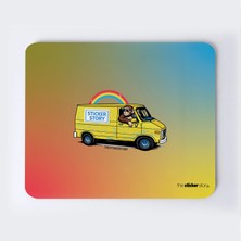 Sticker Minibüsü Mousepad