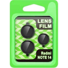 Ezel Glory Note 14 5g Raze Metal Kamera Lens - Siyah