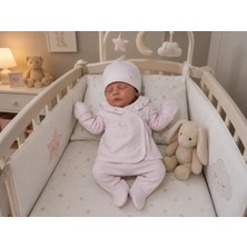 Caramell Cute Rabbit ( Tavşanlı ) Lila, Pembe, ve Ekru Renk Çeşitli Kız Bebek 5 Li Hastane Çıkışı 1473