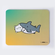 Isırık Arkadaşlığı Köpek Balığı Mousepad