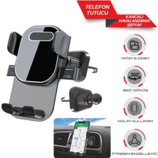 Tak Kolay Telefonluk Klima Peteğe Geçmeli Şeffaf 360 Derece Dönebilen