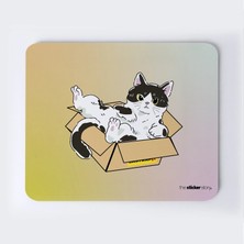 Kutu Keyfi Kedi Mousepad