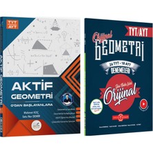 Aktif Tyt Ayt Geometri 0 Dan Başlayanlara ve Orijinal Yayınları 24 Tyt 17 Ayt Deneme Seti 2 Kitap