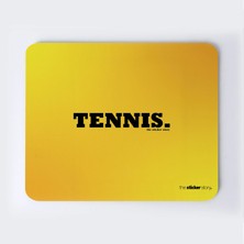 Tennis Tipografi Mousepad