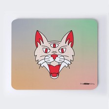 Üç Gözlü Kedi Mousepad