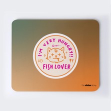 Balık Seven Kedi Mousepad