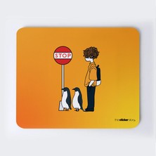 Penguen Geçiti Mousepad
