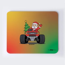 Çılgın Noel Baba Yılbaşı Mousepad