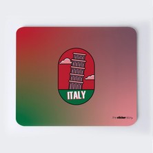 Italya Pisa Kulesi Mousepad