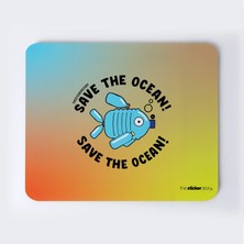 Okyanusları Plastikten Koru Mousepad