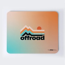 Renkli Off Road Simgesi Mousepad