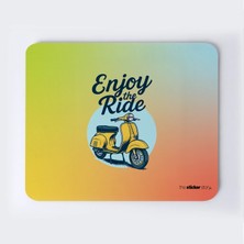 Keyifli Sürüşler Vespa Mousepad