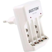 Beston BST-C802 2 - 4 Adet Aa/aaa * 1 - 2 Adet 9 Volt Pil Şarj Cihazı