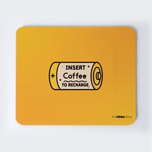 Kahve ile Yeniden Fullen Mousepad